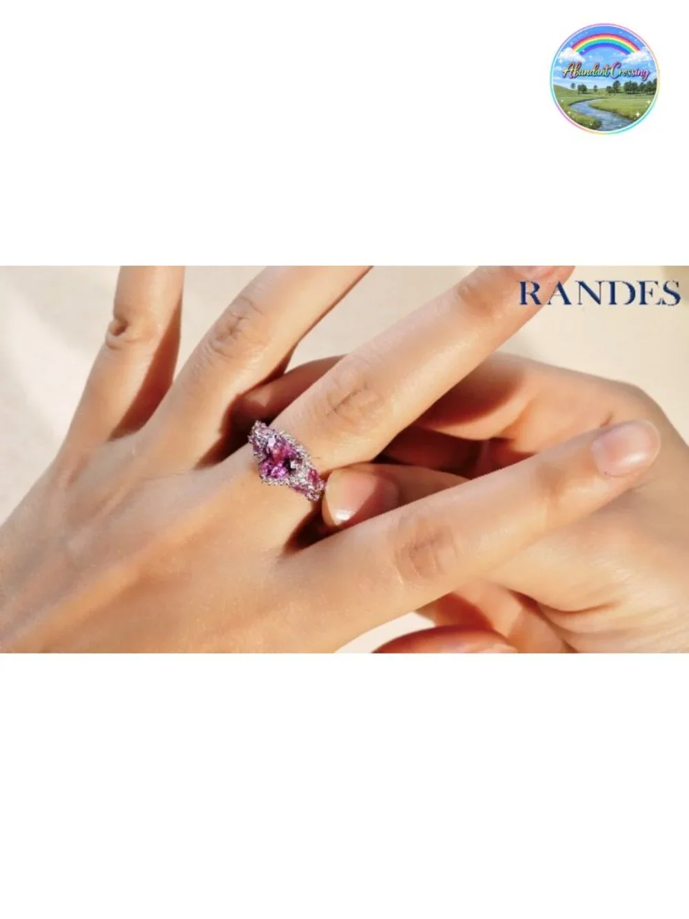 Sterling Silver Butterfly Birthstone Ring Size 6-10